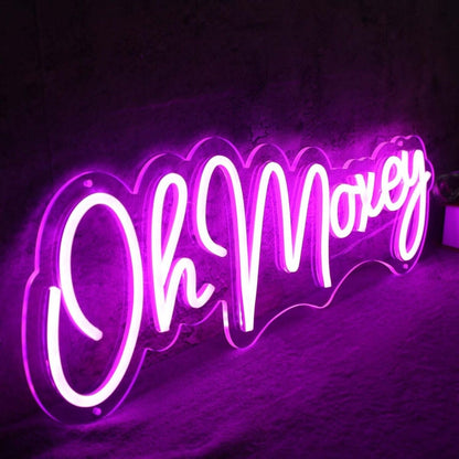 Oh Moxey Pink Led Neon Sign - Shineneon