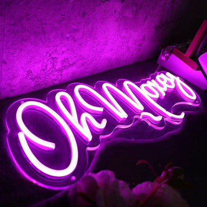Oh Moxey Pink Led Neon Sign - Shineneon