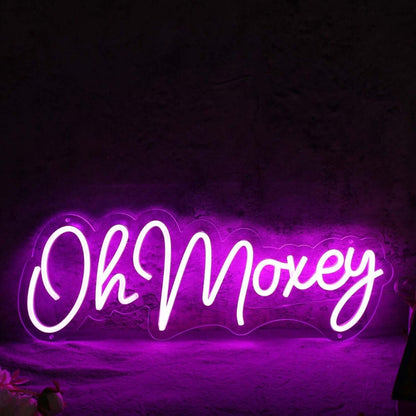 Oh Moxey Pink Led Neon Sign - Shineneon