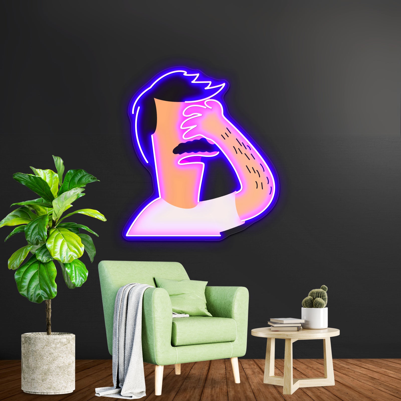 Oh My God Bob Artwork Business Led Sign | Shineneon