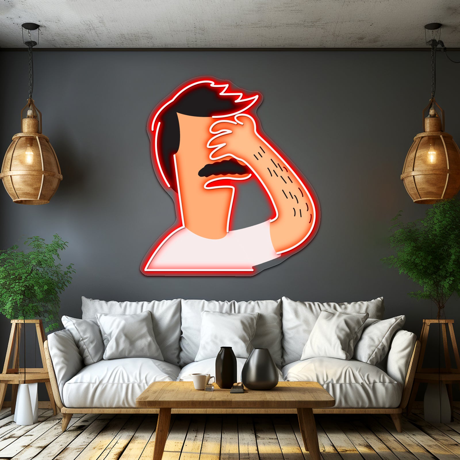 Oh My God Bob Artwork Business Led Sign | Shineneon