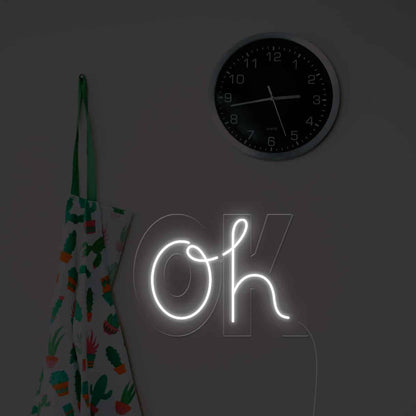 Oh Ok Led Neon Sign Wall Art | Shineneon