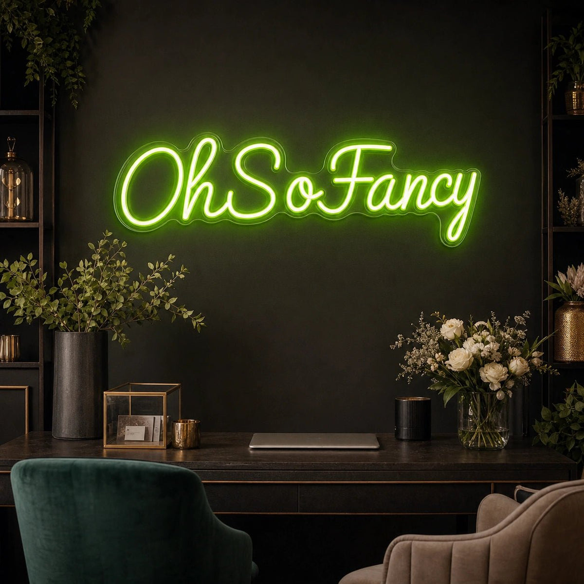 Oh So Fancy LED Neon Sign Garage Man Cave Neon Sign - Shineneon