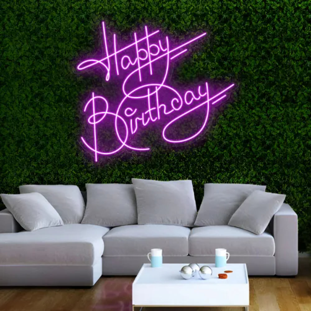 Oh So Hot Happy Birthday Led Neon Sign | Shineneon