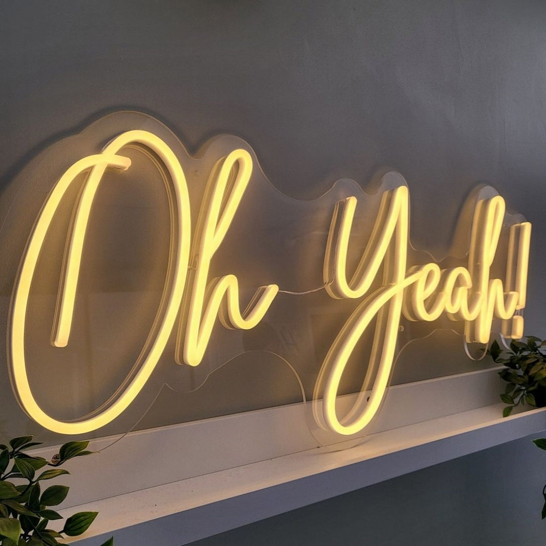 Oh Yeah Led Sign Business Neon Sign