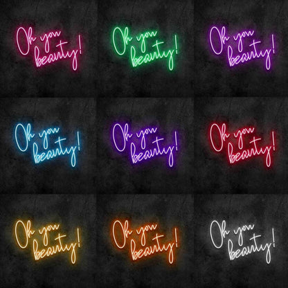 Oh You Beauty Led Neon Sign | Shineneon