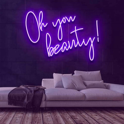 Oh You Beauty Led Neon Sign | Shineneon
