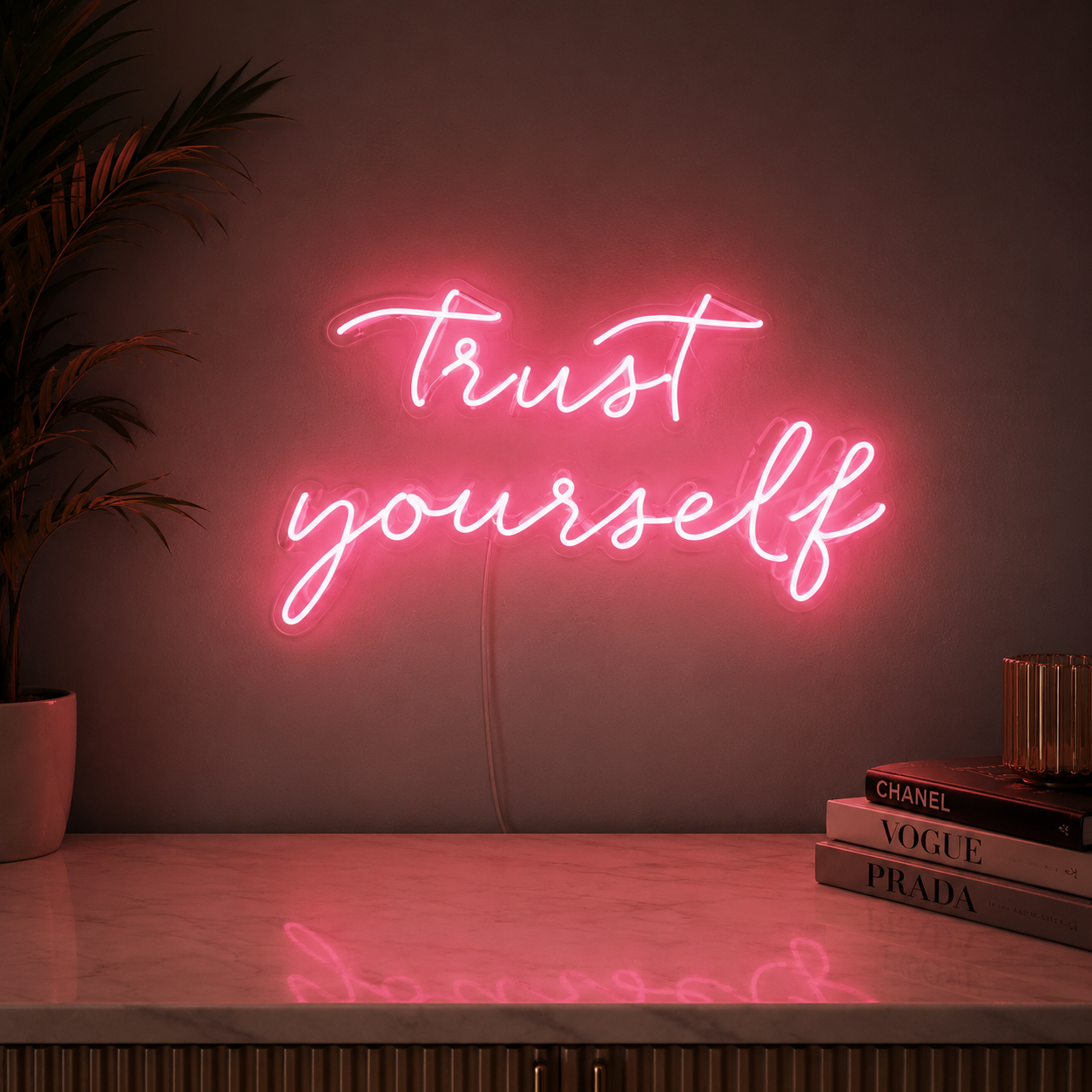 Oh You Beauty LED Neon Sign Bedroom Wall Art - 02 High-Converting Product Image