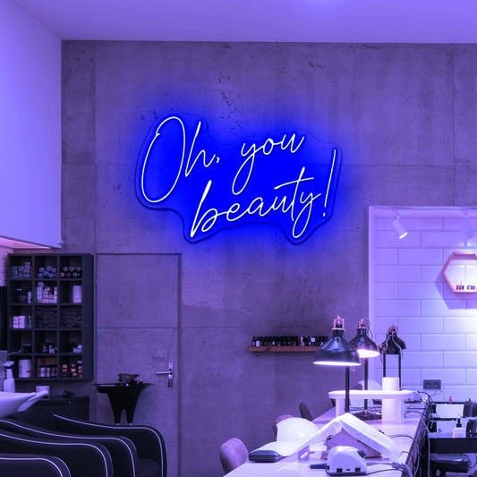 Oh You Beauty Neon Signs For Bedroom