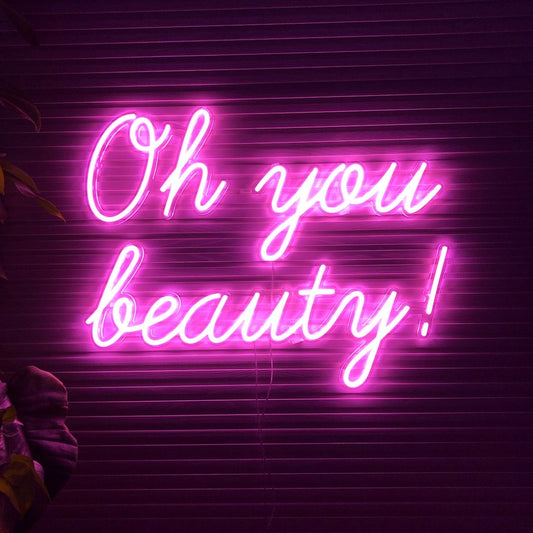 Oh You Beauty Neon Signs Neon Lights Led Business Sign