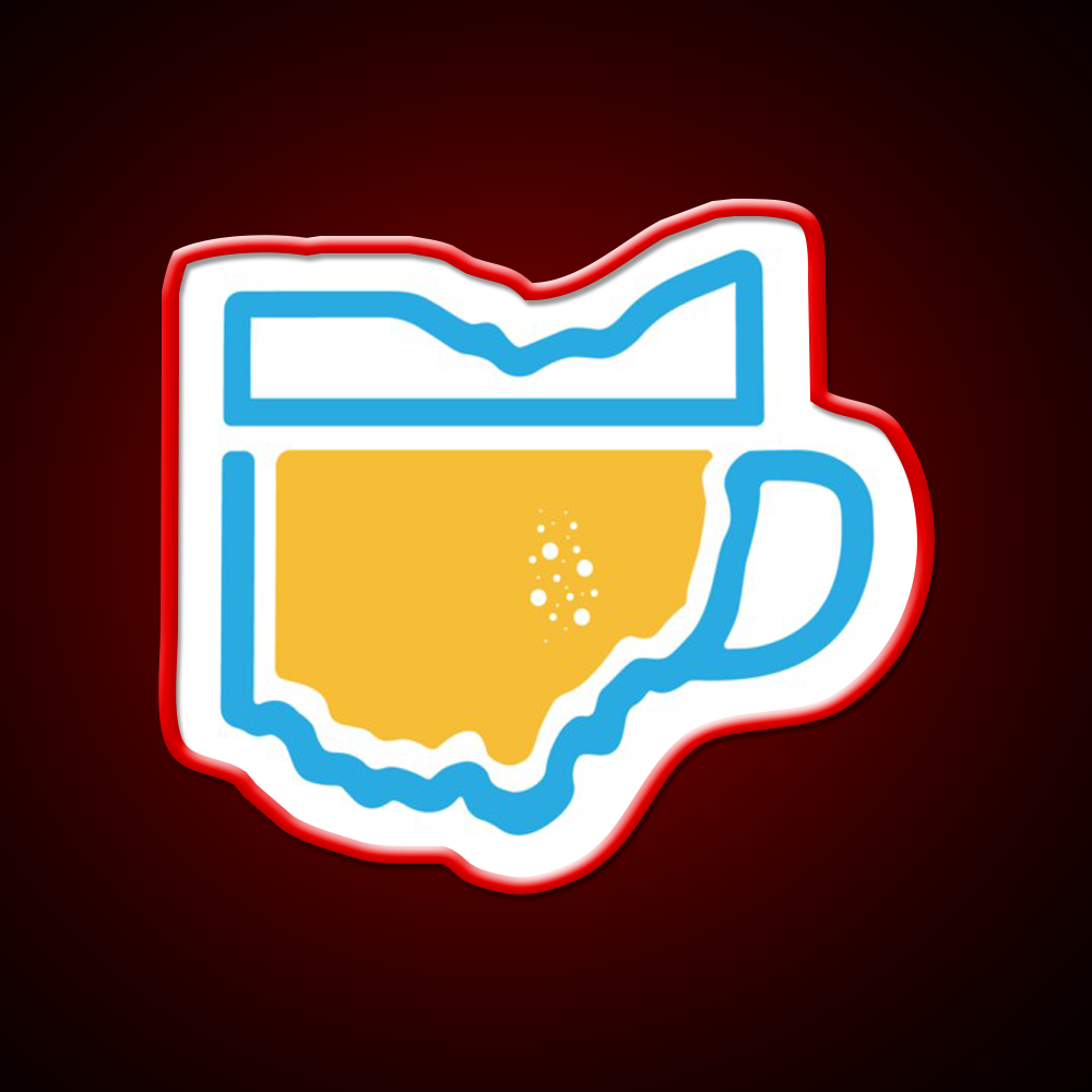 Ohio Beer Mug Beer Bar Decor Led Neon Sign Rgb Color - LED neon sign view 10