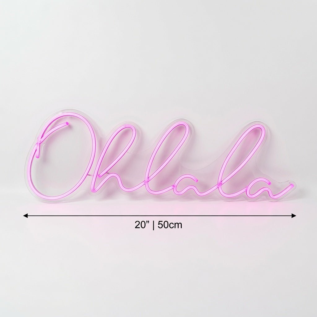 Ohlala LED Neon Sign Wall Decor - Shineneon