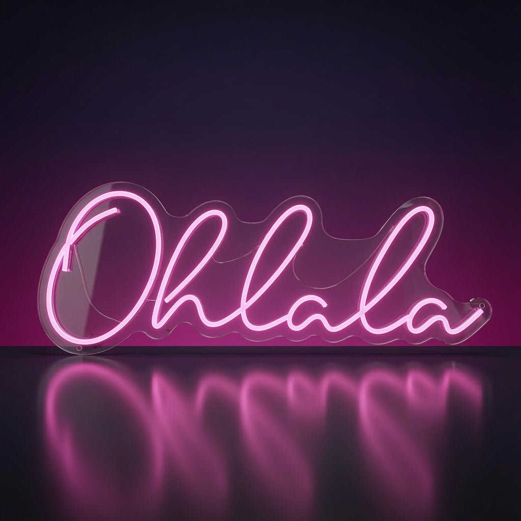 Ohlala LED Neon Sign Wall Decor - Shineneon