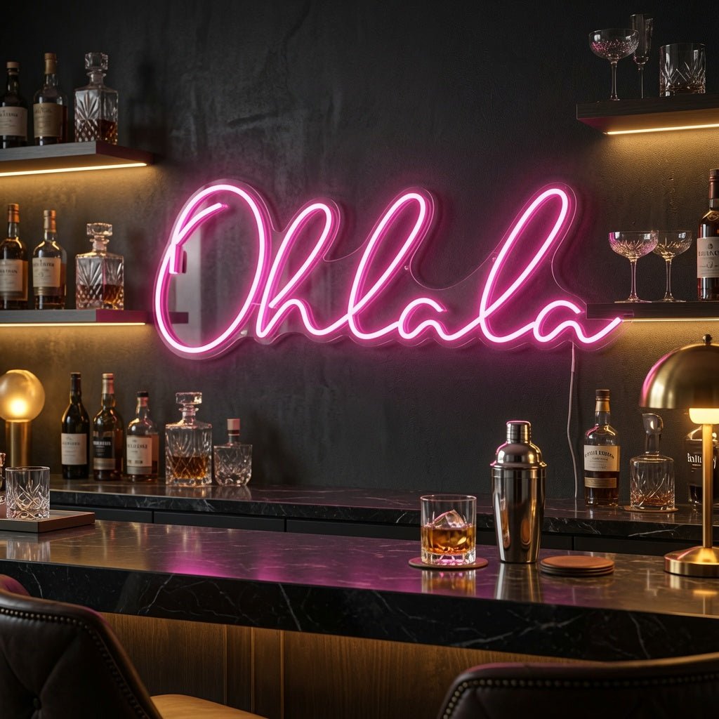 Ohlala LED Neon Sign Wall Decor - Shineneon