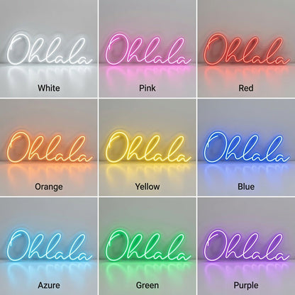 Ohlala LED Neon Sign Wall Decor - Shineneon