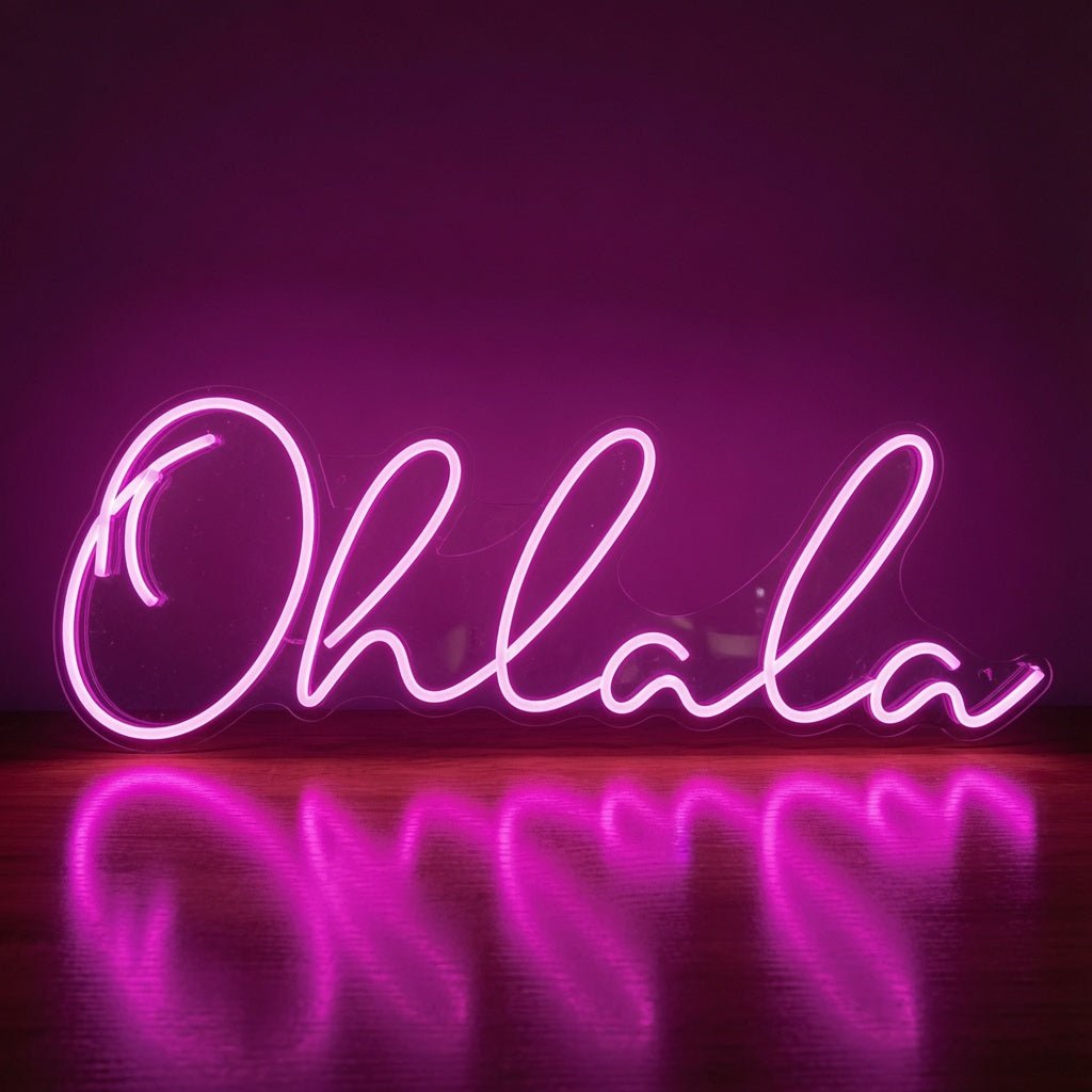 Ohlala LED Neon Sign Wall Decor - Shineneon