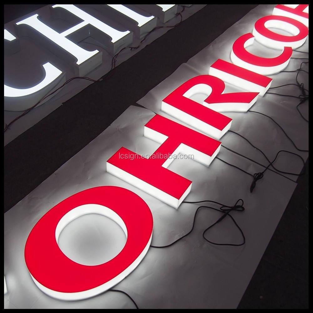 Ohricoh 3D Fulllit Acrylic Led Letters Sign - Shineneon