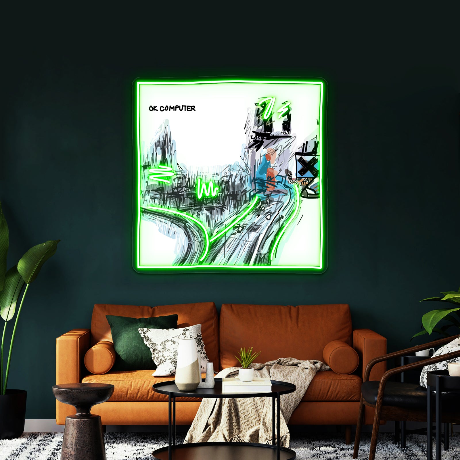 Ok Computer Artwork Business Led Sign | Shineneon