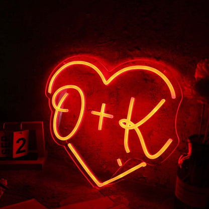 Ok Heart Neon Sign | Shineneon