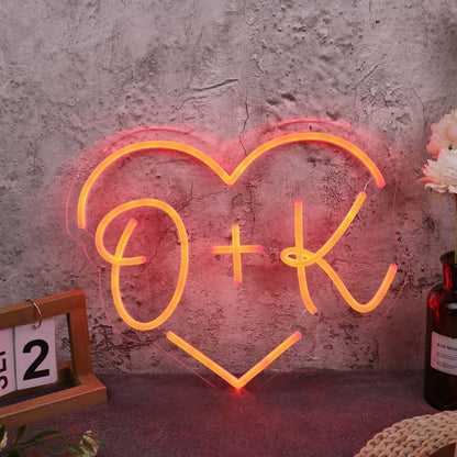Ok Heart Neon Sign | Shineneon