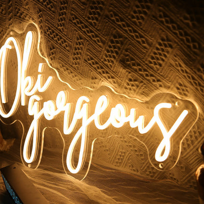 Oki Goageous Led Neon Sign | Shineneon