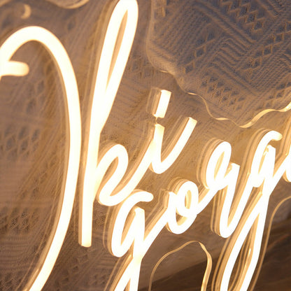 Oki Goageous Led Neon Sign | Shineneon