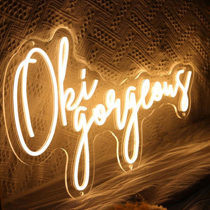Oki Goageous Led Neon Sign | Shineneon