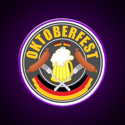 Oktoberfest German Beer Festival Beer Bar Decor Led Neon Sign Rgb Color - LED neon sign view 9