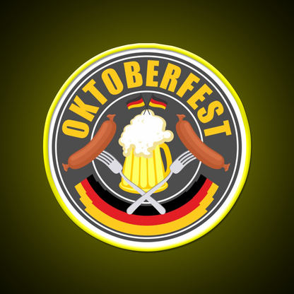 Oktoberfest German Beer Festival Beer Bar Decor Led Neon Sign Rgb Color - LED neon sign view 7
