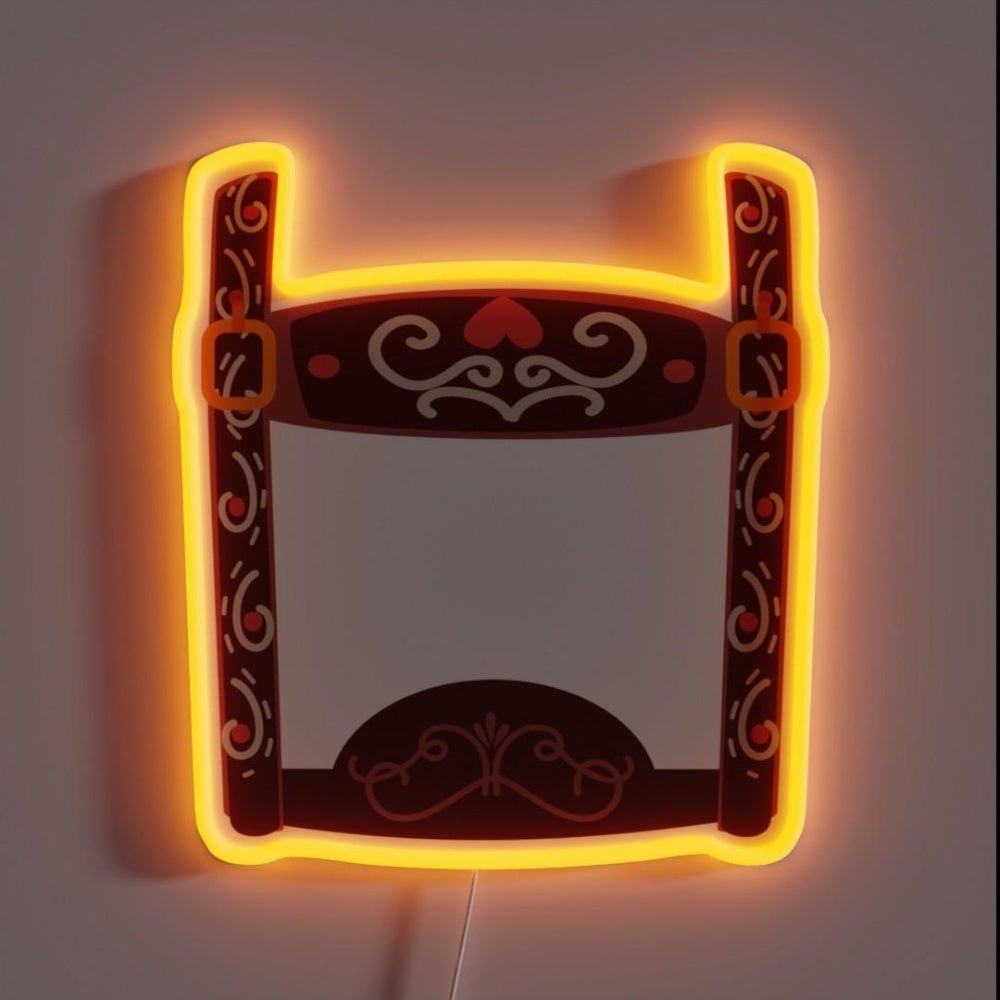Oktoberfest Lederhosen Costume German Bavarian Rgb Led Neon Sign - Shineneon