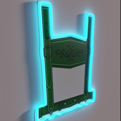 Oktoberfest Lederhosen Green Rgb Led Neon Sign - Shineneon