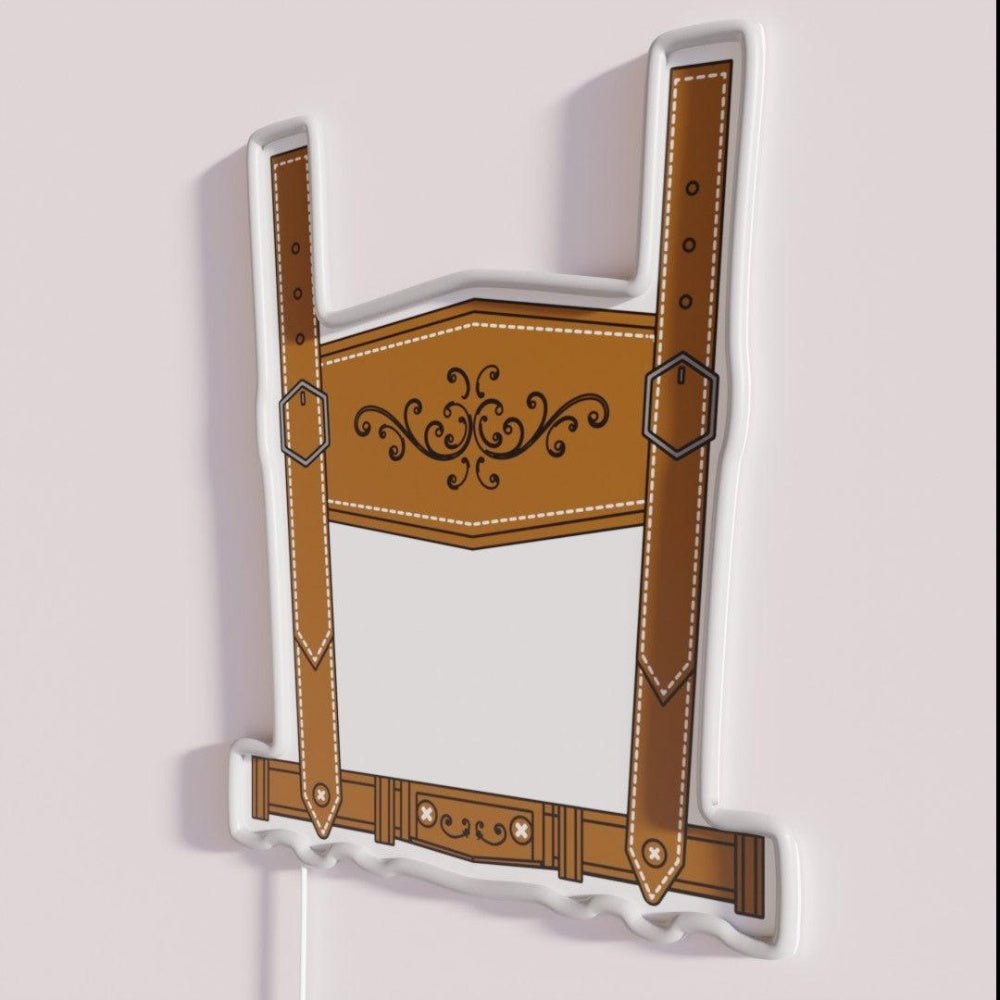 Oktoberfest Lederhosen Rgb Led Neon Sign - Shineneon