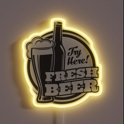 Oktoberfest Quotes Fresh Beer Oktoberfest Beer Rgb Led Neon Sign - Shineneon