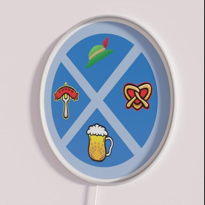 Oktoberfest Rgb Led Neon Sign Bar Uv Printed Decor - Shineneon