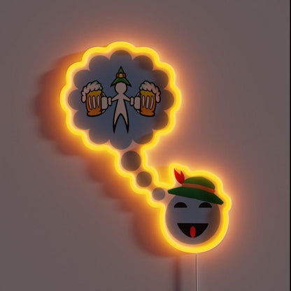 Oktoberfest Rgb Led Neon Sign Reataurant Wall Led Sign - Shineneon