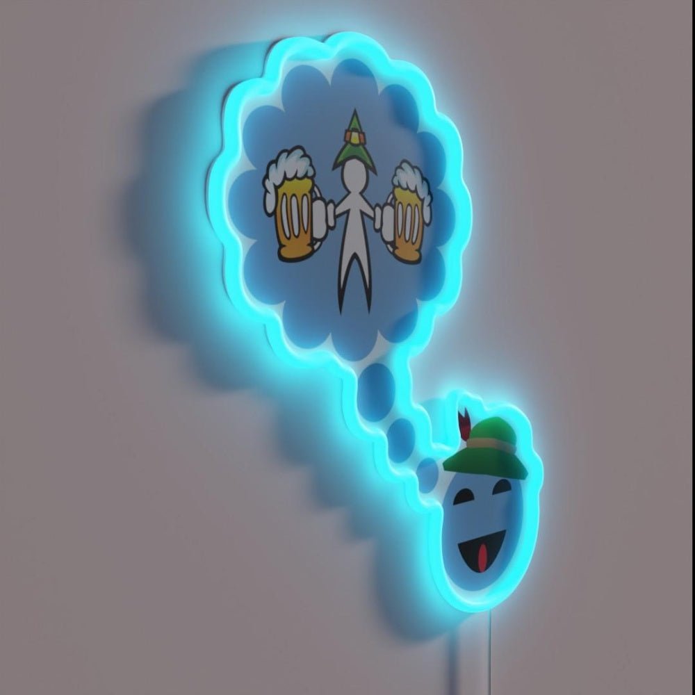 Oktoberfest Rgb Led Neon Sign Reataurant Wall Led Sign - Shineneon