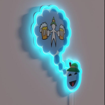 Oktoberfest Rgb Led Neon Sign Reataurant Wall Led Sign - Shineneon