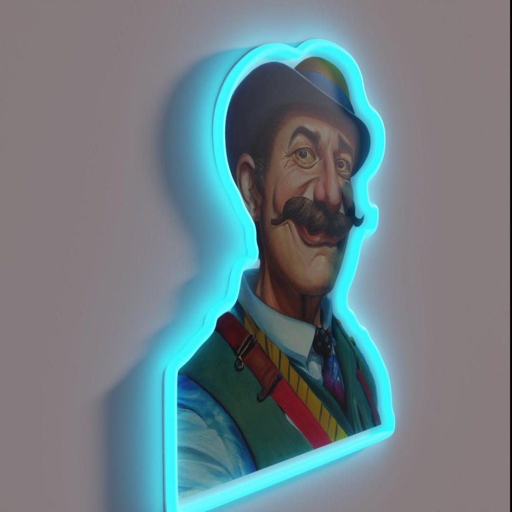 Oktoberfestman Rgb Led Neon Sign - Shineneon