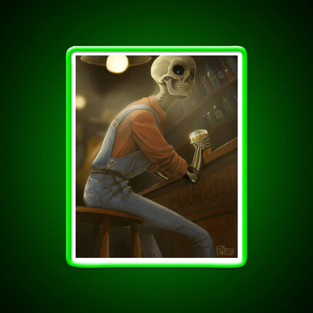 Old Bill Man Cave Bar Led Neon Sign Rgb Color