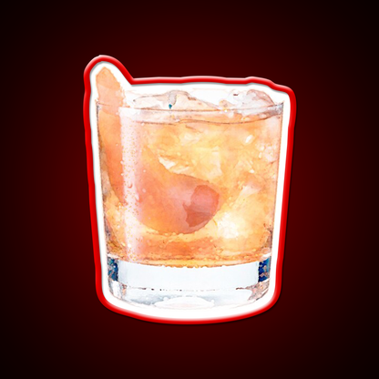 Old Fashioned Cocktail Bar Decor Led Neon Sign Home Bar Decor Rgb Color - LED neon sign view 10
