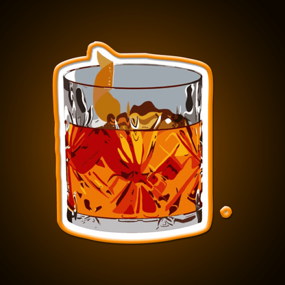 Old Fashioned Cocktail Bar Decor Led Neon Sign Neon Party Sign Rgb Color - Shineneon