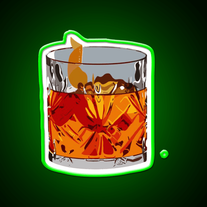 Old Fashioned Cocktail Bar Decor Led Neon Sign Neon Party Sign Rgb Color - Shineneon
