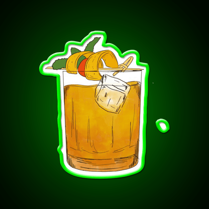 Old Fashioned Cocktail Bar Decor Led Neon Sign Neon Party Signs Rgb Color - Shineneon