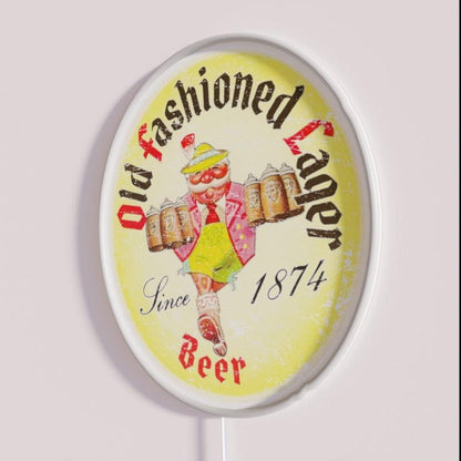 Old Fashioned Lager Rgb Led Neon Sign - Shineneon