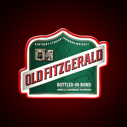 Old Fitzgerald Kentucky Whiskey Shirts Whiskey Drink Bar Led Neon Sign Rgb Color - Shineneon