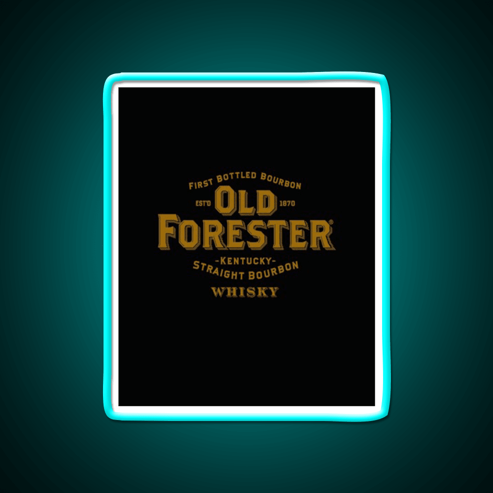 Old Forester Kentucky Whiskey Graphic Whiskey Drink Bar Led Neon Sign Rgb Color - Shineneon