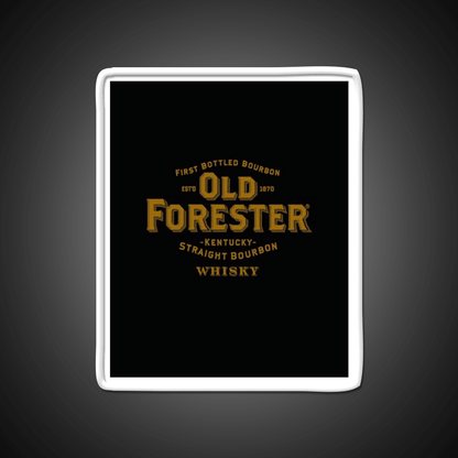 Old Forester Kentucky Whiskey Graphic Whiskey Drink Bar Led Neon Sign Rgb Color - Shineneon