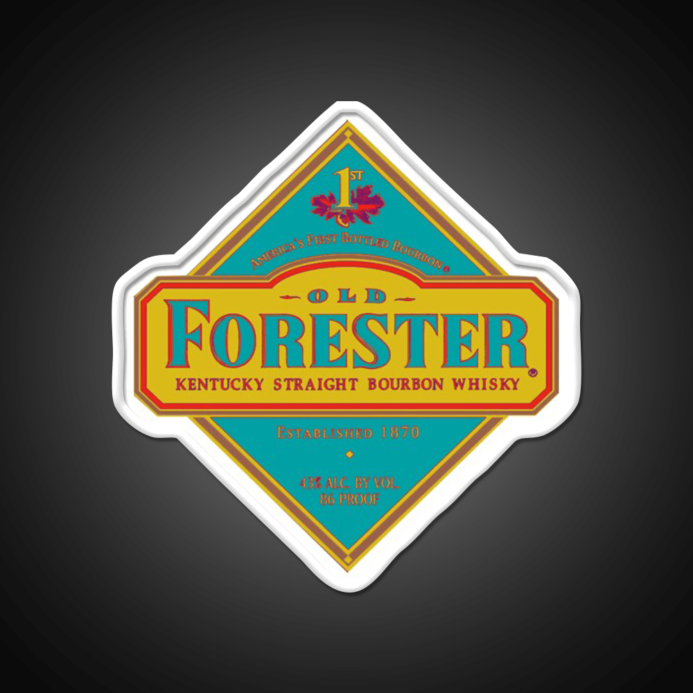 Old Forester Whiskey Drink Bar Led Neon Sign Rgb Color - Shineneon