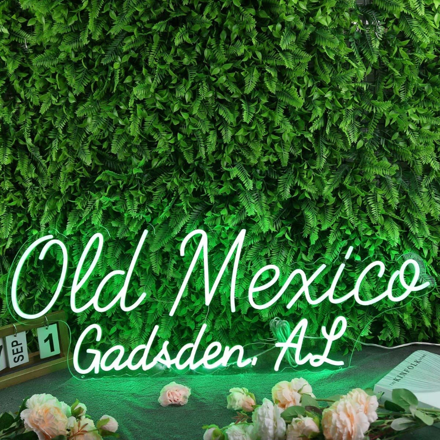 Old Mexico Gadsden Al Green Led Neon Sign - Shineneon