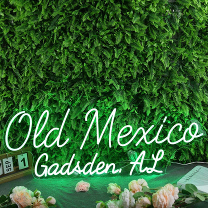 Old Mexico Gadsden Al Green Led Neon Sign - Shineneon